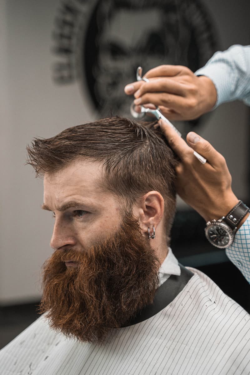 Skin fade haircut at Luigi & Co.